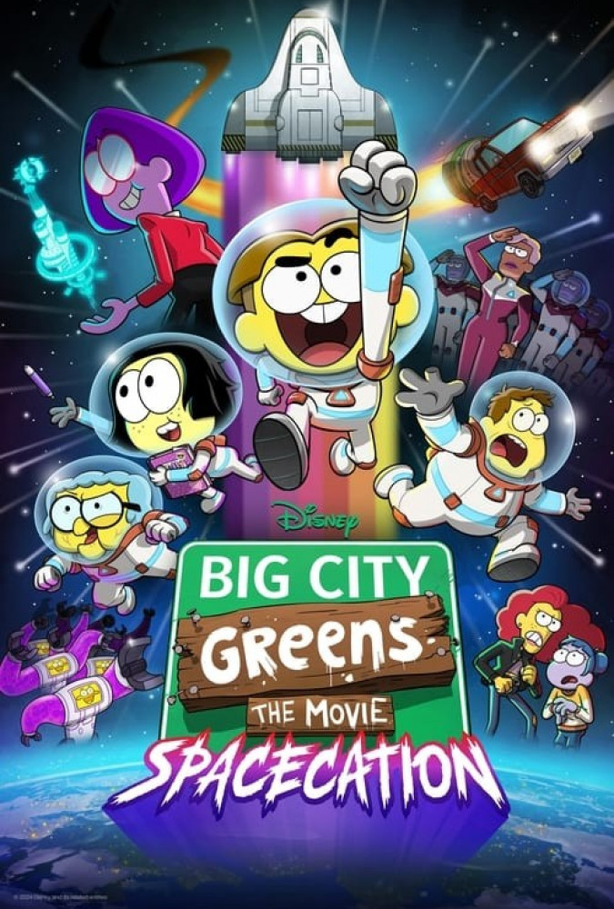 کارتون سبزهای شهر بزرگ : فضاسازی Big City Greens: The Movie